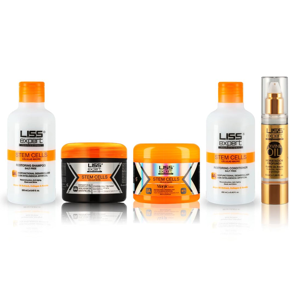 Liss Expert Professional kit front packaging showing full set and benefits