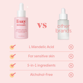 lissy skincare texture close-up highlighting smooth hydrating serum