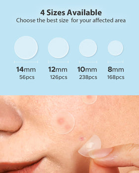 LitBear patch applied on cheek showing secure adhesion and subtle concealment