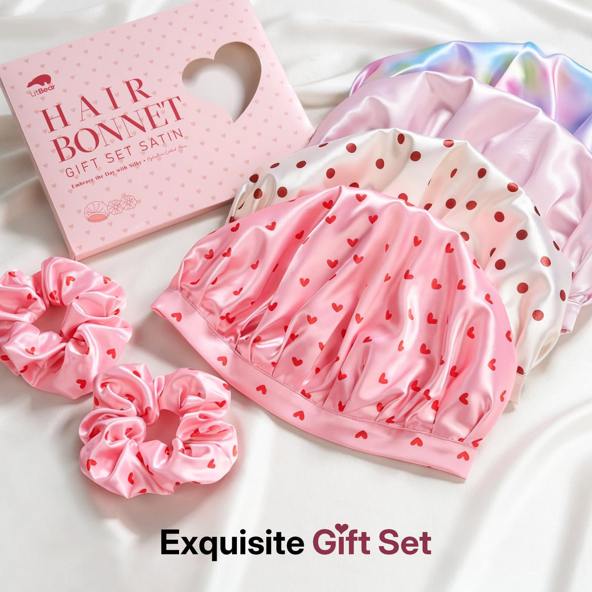 LitBear bonnet folded compact for travel and easy storage