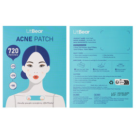 LitBear lifestyle bathroom counter showing travel-ready supply