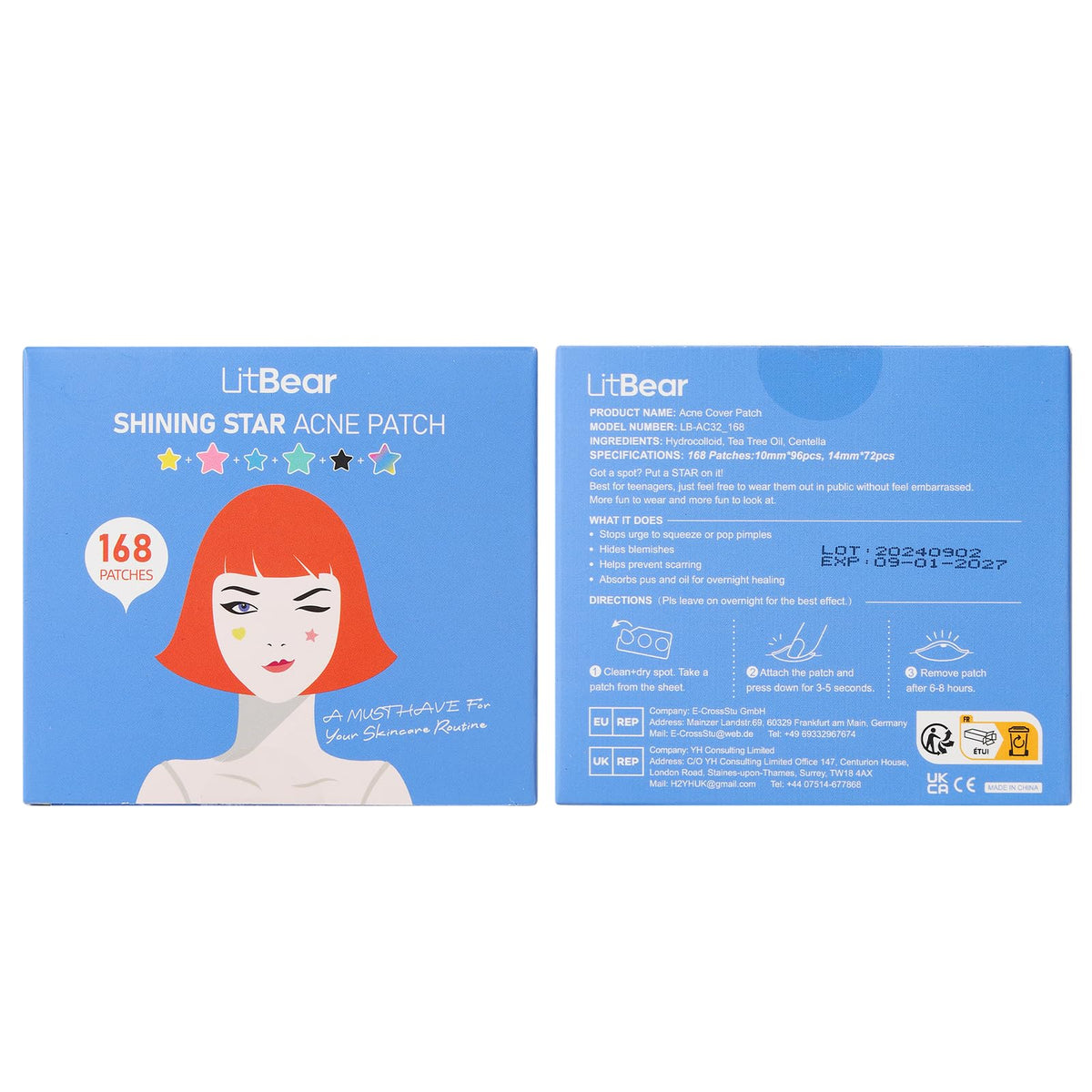 LitBear lifestyle bathroom mirror use showing quick nighttime routine benefit