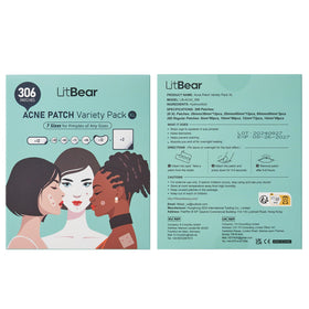 LitBear patch in bathroom mirror setting showing discreet daytime use benefit