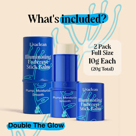 LivaClean close-up of balm texture demonstrating smooth glide and hydration