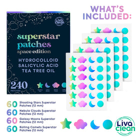 LivaClean holographic patch close-up highlighting thin texture and effect