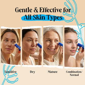 LivaClean label highlighting retinol and aloe benefits for skin renewal