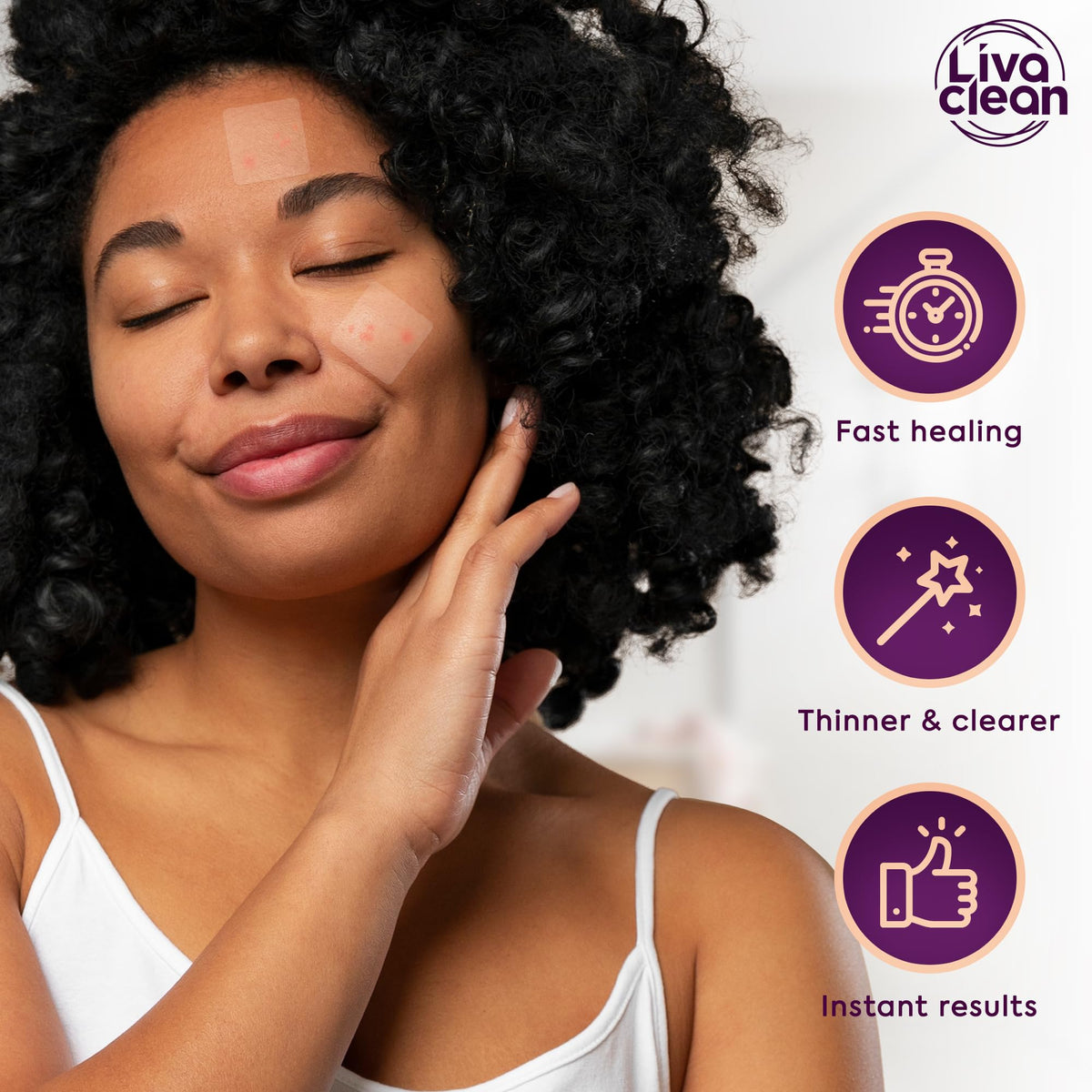 LivaClean lifestyle bathroom mirror application for daily routine