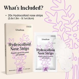 LivaClean close-up of hydrocolloid strip texture for gentle debris lift