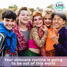 LivaClean tin open with 240 count showing long-lasting supply benefit