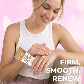 LIVAURA dispensing cream from tube demonstrating precise, mess-free use