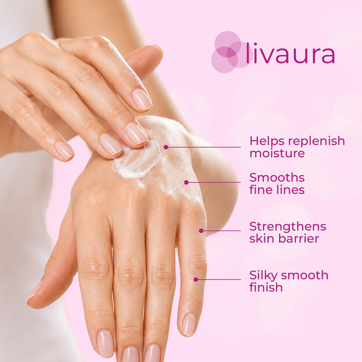 LIVAURA on bathroom counter showing daily routine placement and ease