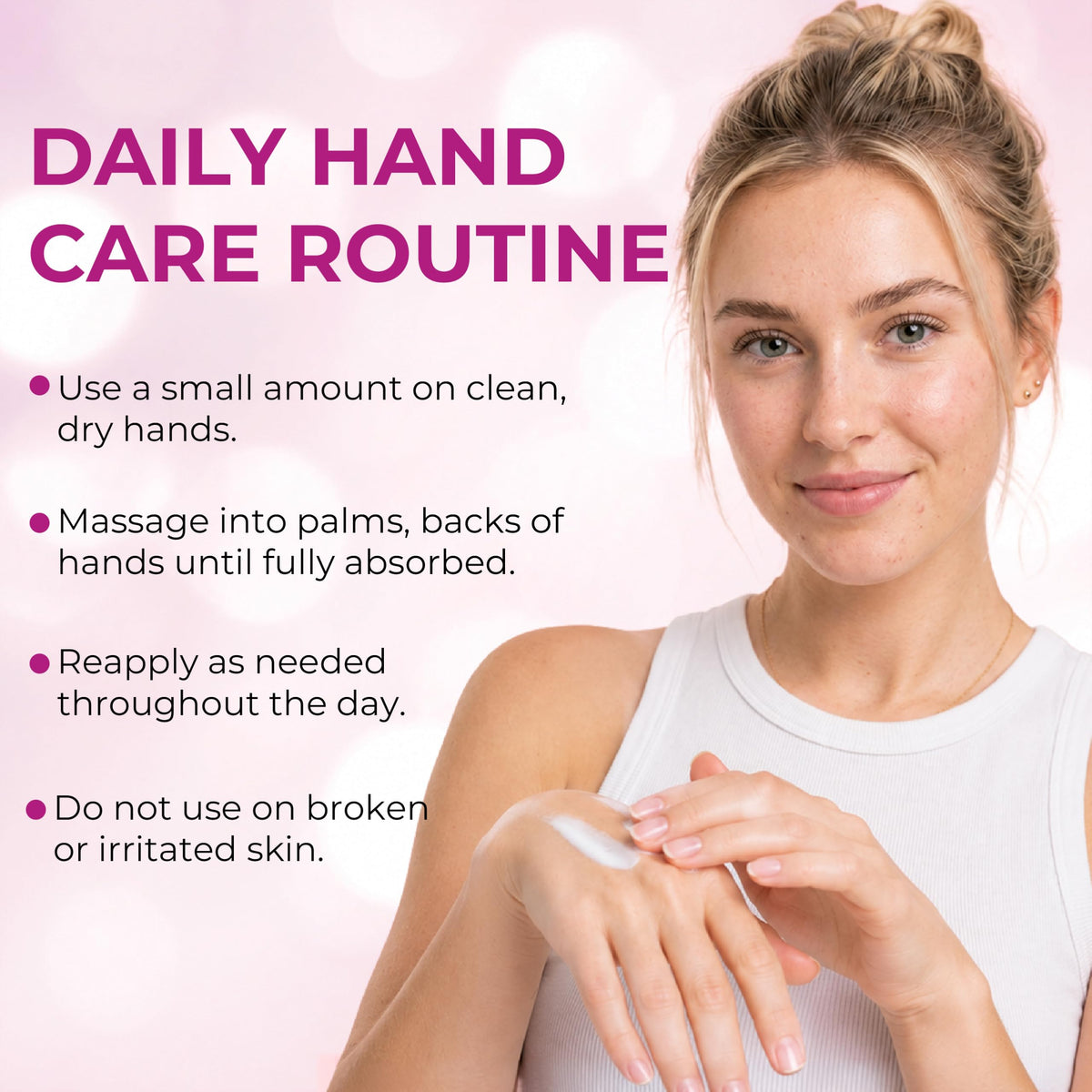 LIVAURA cream with cotton gloves for overnight repair and deep hydration