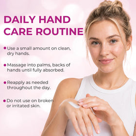 LIVAURA cream with cotton gloves for overnight repair and deep hydration