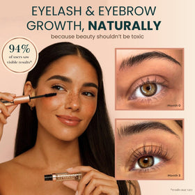 Live Fraiche filled mascara applicator closeup for precise lash application