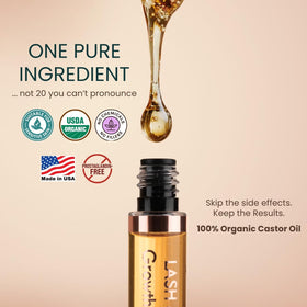 Live Fraiche cold-pressed oil texture close-up showing purity and sheen