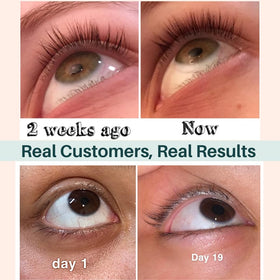 Live Fraiche precision tip applying serum to brows for targeted grooming