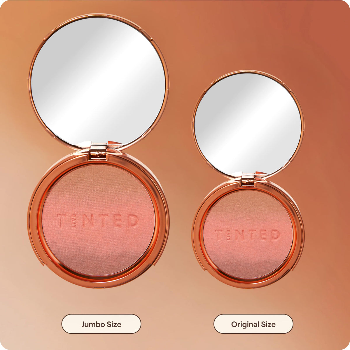 Live Tinted labeled compact showing ingredient and cruelty-free information benefit