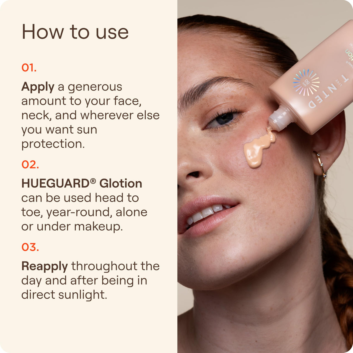 Live Tinted ingredient focus on squalane conveying hydration and suppleness