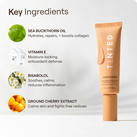 Live Tinted Hueguard under makeup reducing shine and helping foundation adhere