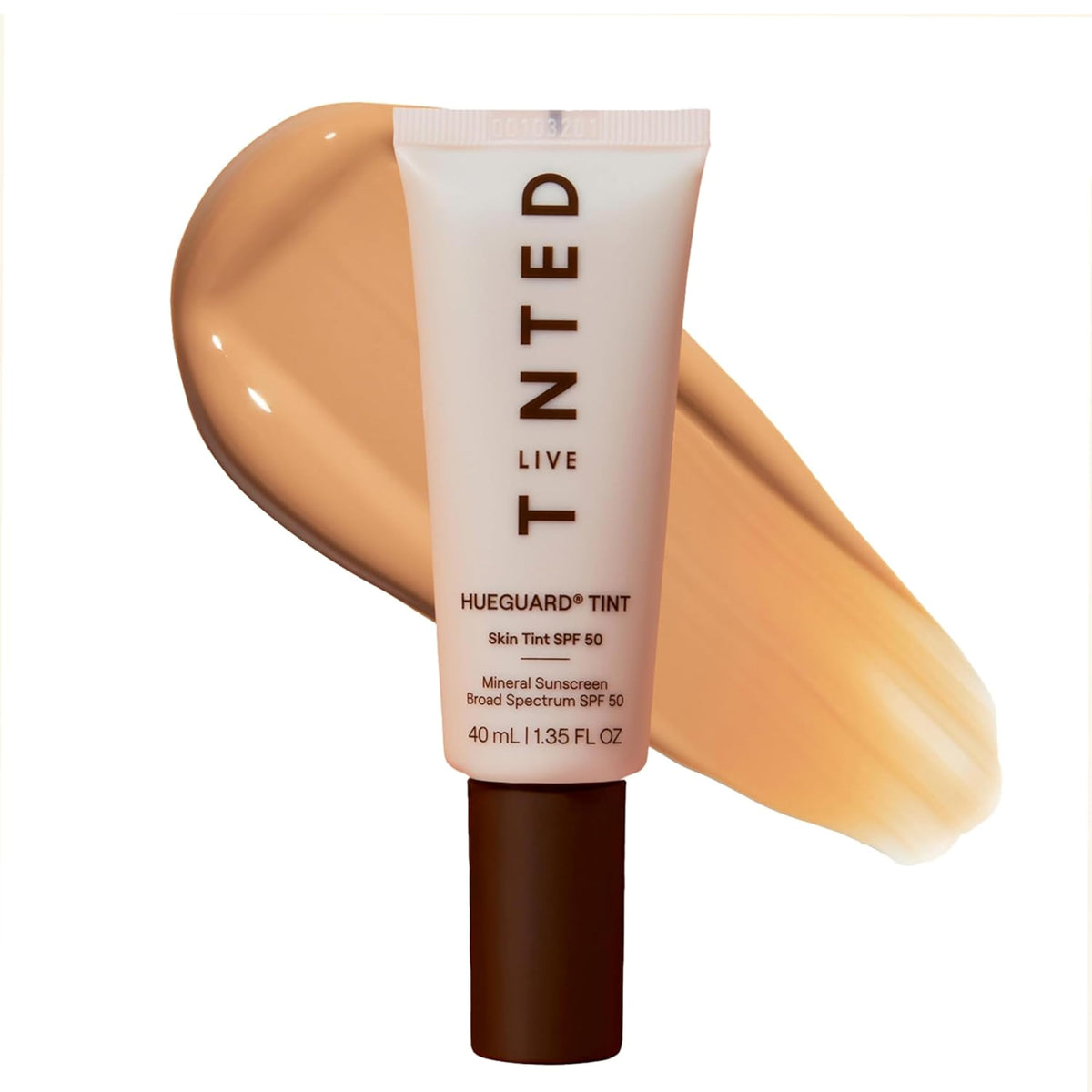 Live Tinted Hueguard Shade 08 front packaging showing product and shade