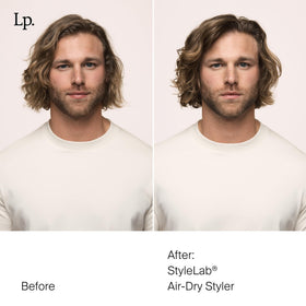 Living Proof cream texture closeup illustrating lightweight consistency