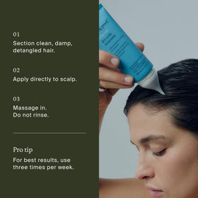 Living Proof bottle next to hairbrush to show size and scale for travel-friendly convenience