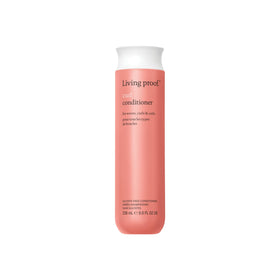 Living Proof front packaging showing 8 oz bottle and easy identification benefit