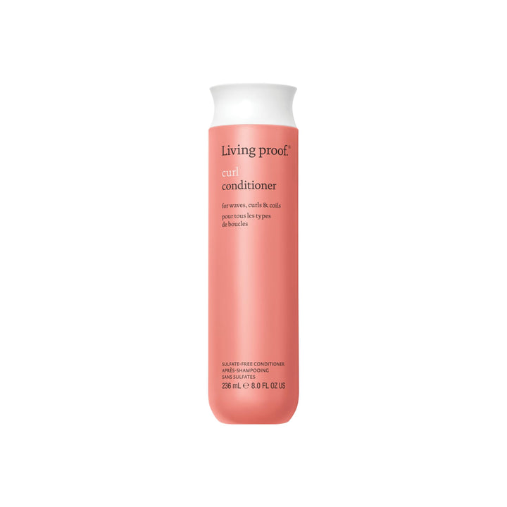 Living Proof front packaging showing 8 oz bottle and easy identification benefit