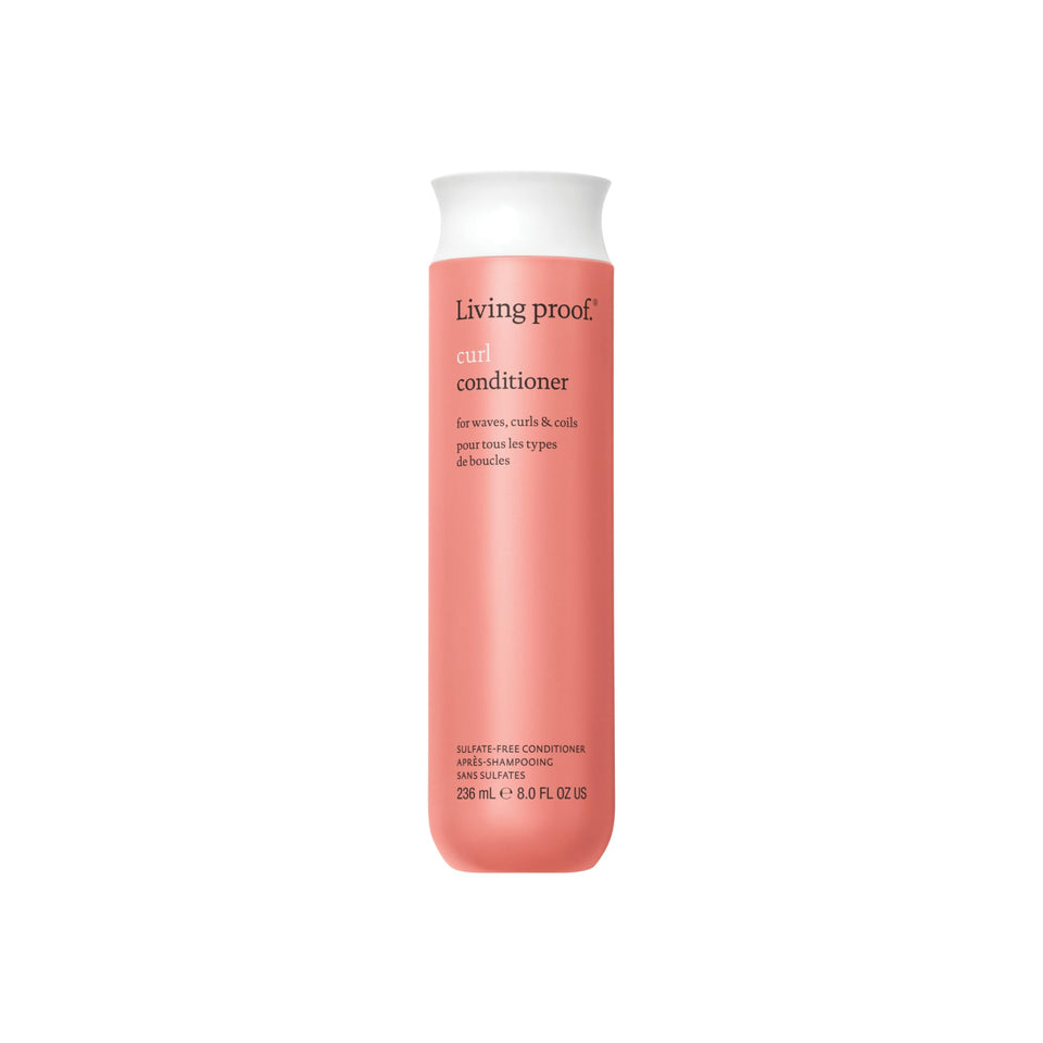 Living Proof front packaging showing 8 oz bottle and easy identification benefit