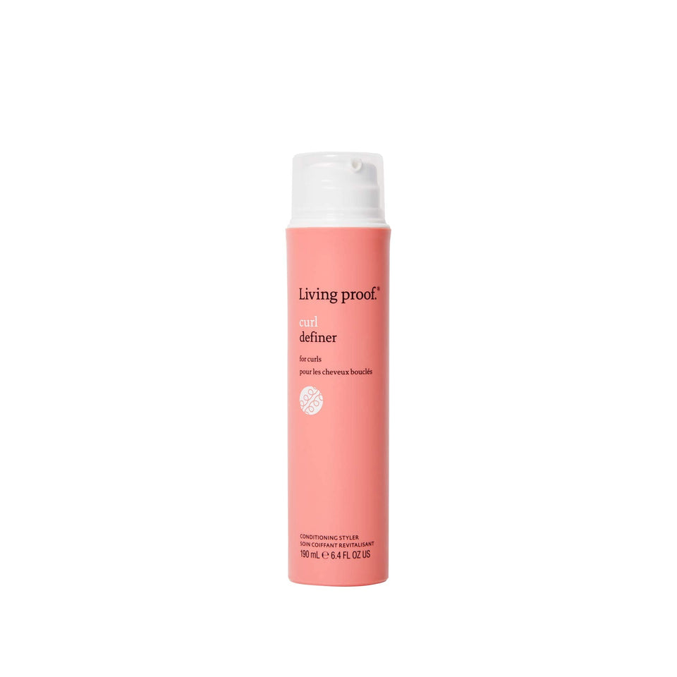 Living Proof product front view showing label and styling benefit