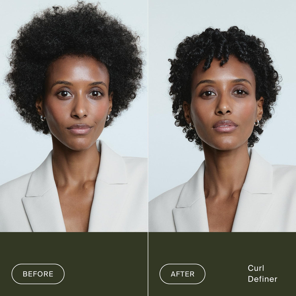 Living Proof cream texture close-up illustrating lightweight hydration