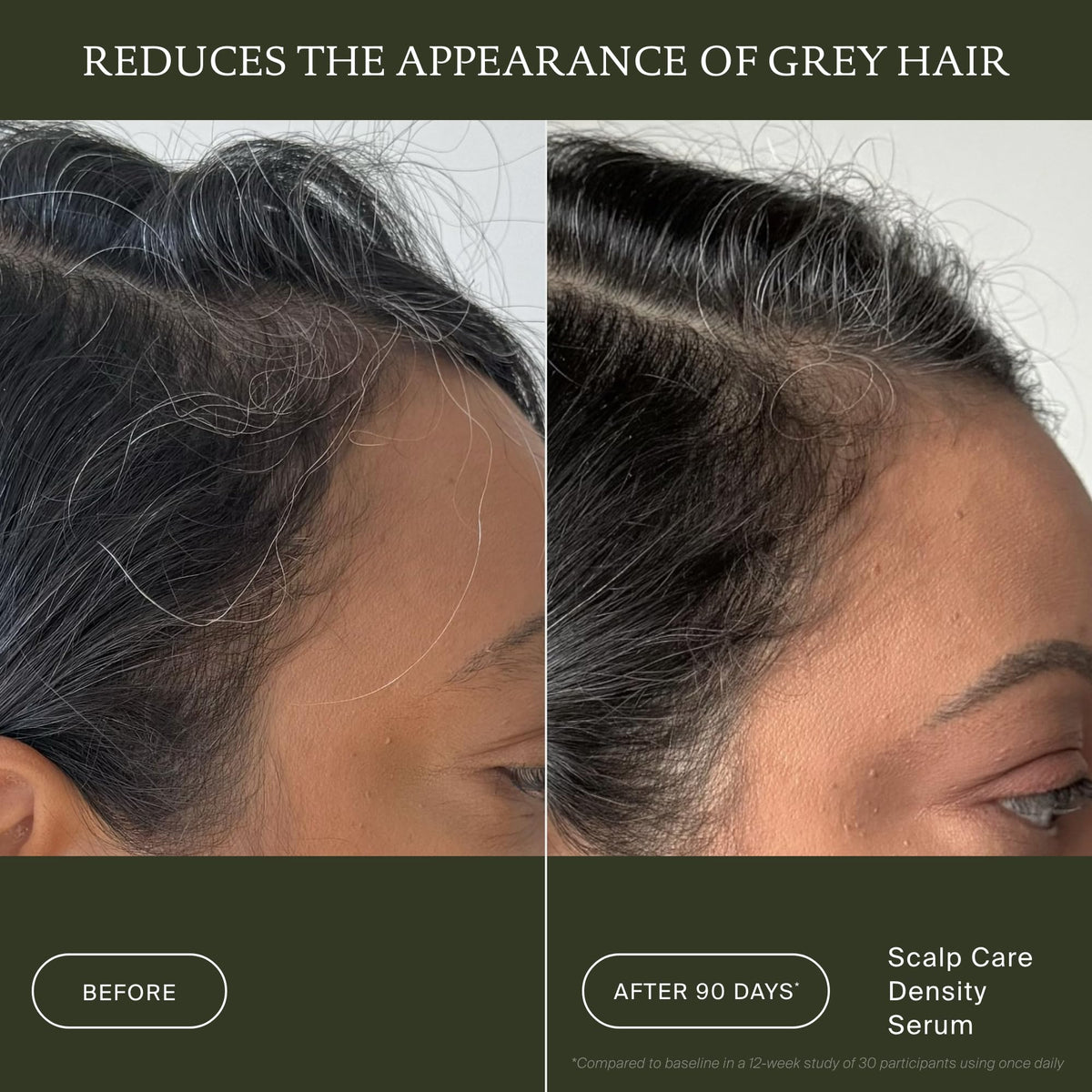 Living Proof product in hand showing scale and easy daily-use benefit