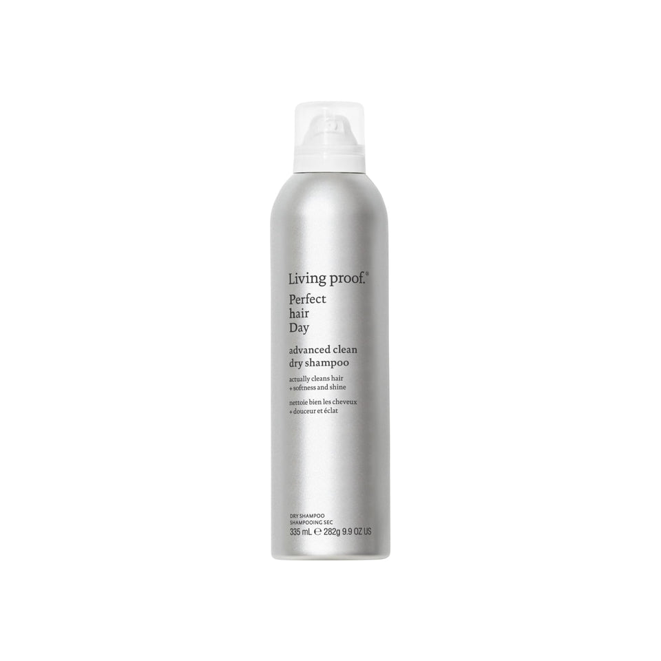 Living Proof front can 9.9 oz showing package and size benefit