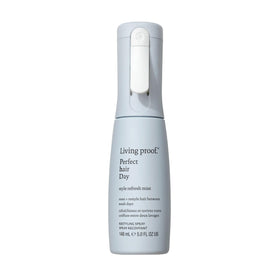 Living Proof front packaging showing product and brand, highlights quick refresh