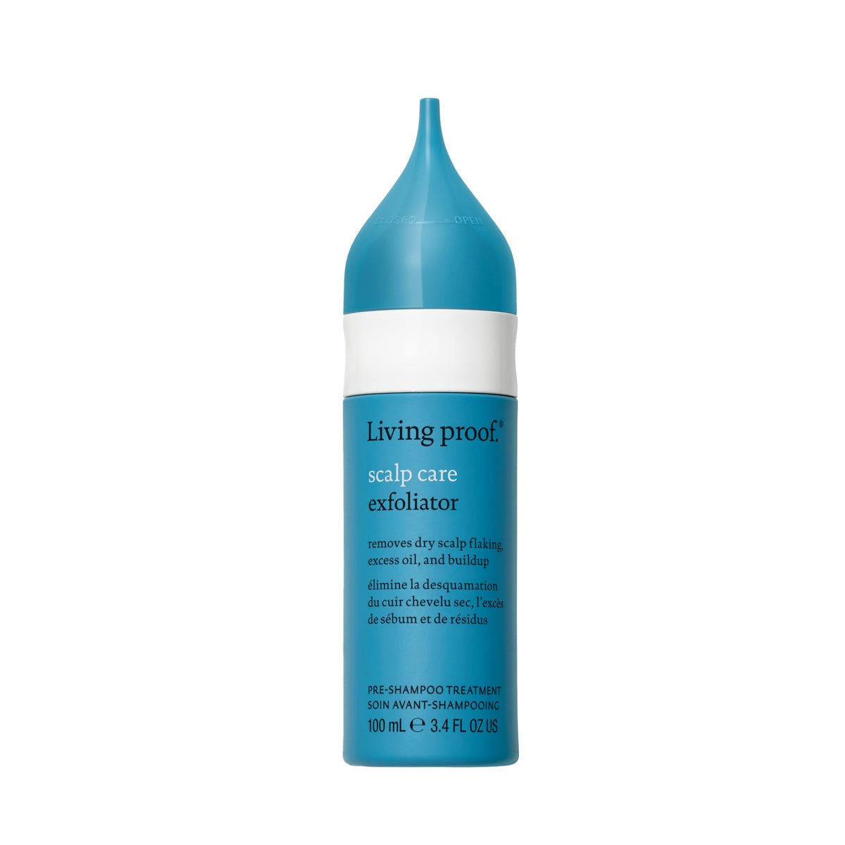 Living Proof front packaging showing bottle and label for easy identification and benefit