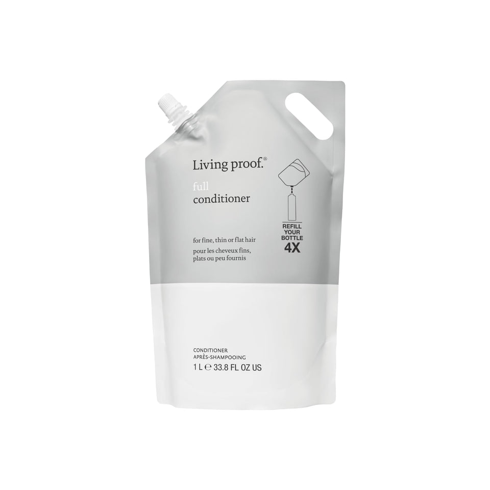 Living Proof front label showing product name and benefits