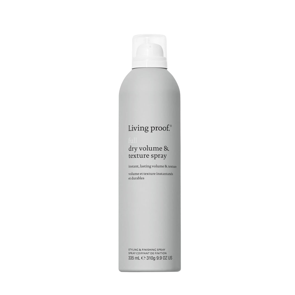 Living Proof front packaging showing product and clear benefit of volume