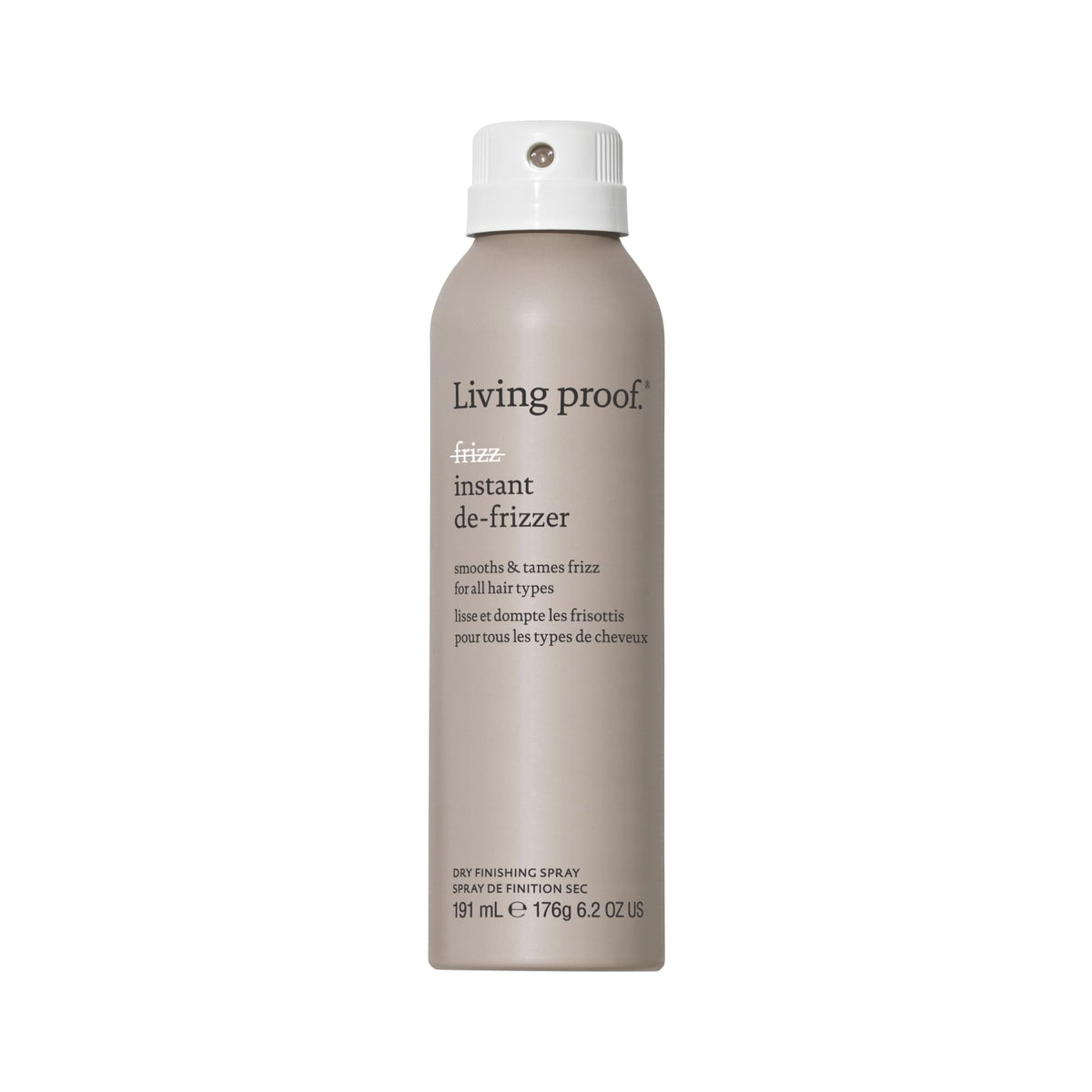 Living Proof front packaging showing product and brand benefits