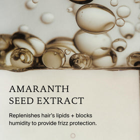 Living Proof label close view highlighting formula and ingredient benefit