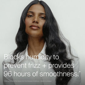 Living Proof cream texture close-up showing smooth moisturizing benefit