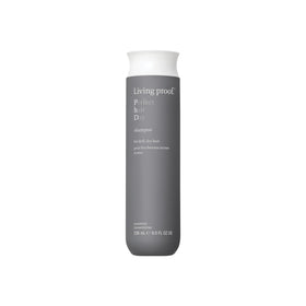 Living Proof front packaging showing bottle and brand for confident shine
