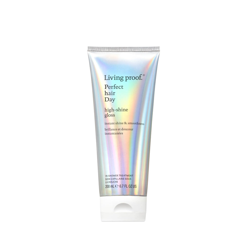 Living Proof front packaging showing product and brand for immediate identification and trust