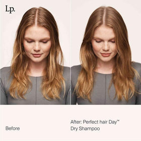 Living Proof powder texture close-up demonstrating oil absorption benefit