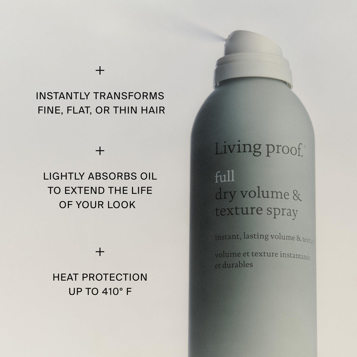 Living Proof products tucked inside a travel bag showing convenience benefit