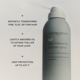 Living Proof products tucked inside a travel bag showing convenience benefit