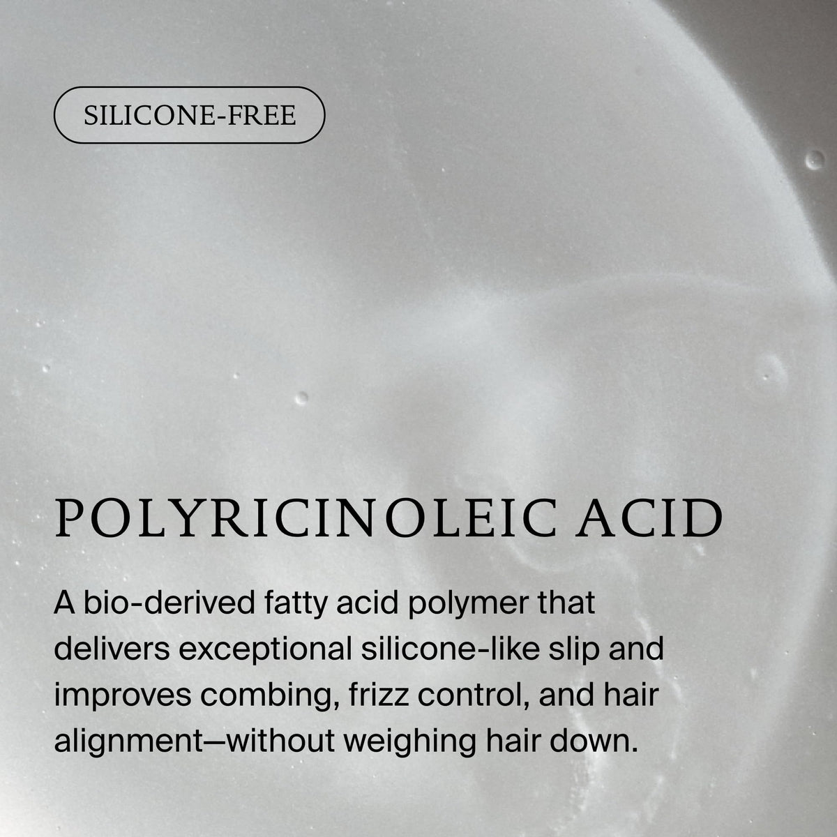 Living Proof conditioner being applied to wet hair for detangling benefit