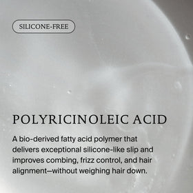 Living Proof conditioner being applied to wet hair for detangling benefit