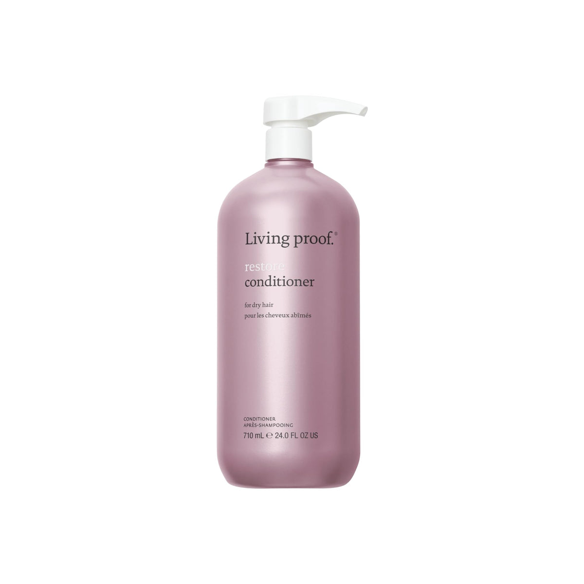 Living Proof front bottle showing 24 oz and product benefits