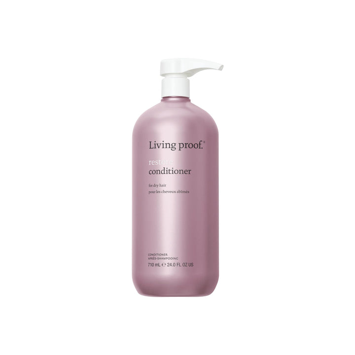 Living Proof front bottle showing 24 oz and product benefits