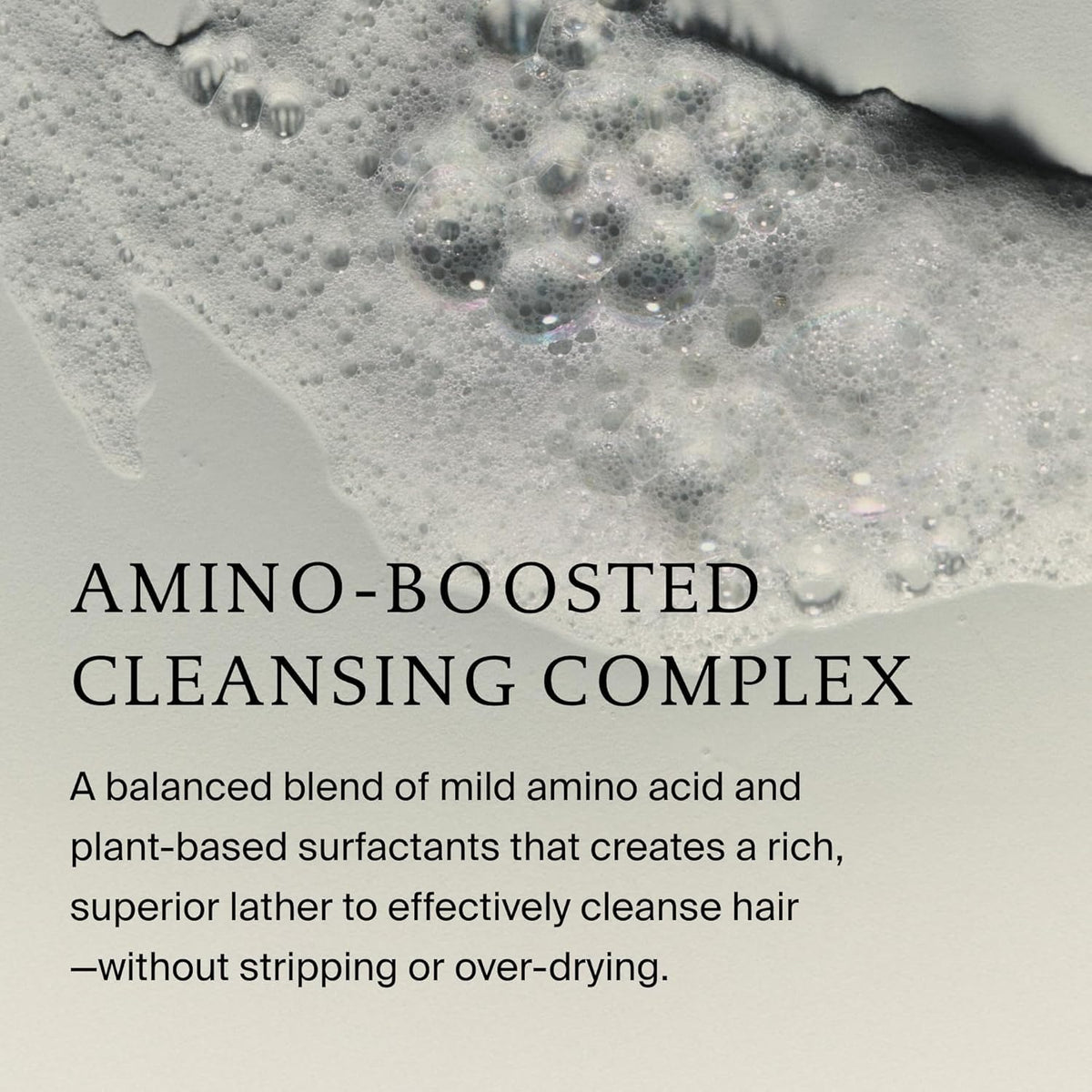 Living Proof shampoo in bathroom lifestyle scene showing effortless daily routine